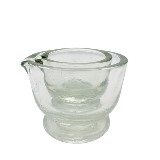 Vintage Mörser Set Glas Schalen 70er 80er Jahre Dekoration Küche