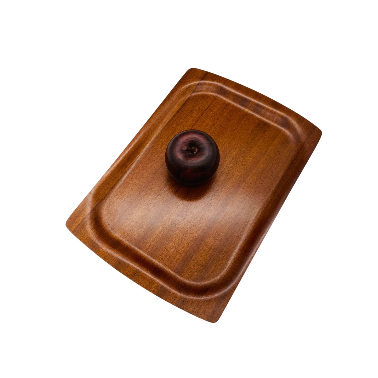 Vintage Pressholztablett Tablett aus Holz 60er 70er Jahre Espressobar Hausbar