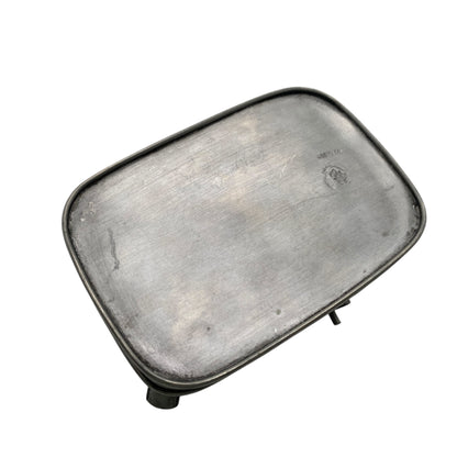 Vintage Zinn Aschenbecher in Dosen Form Konservendose 40er 50er Jahre