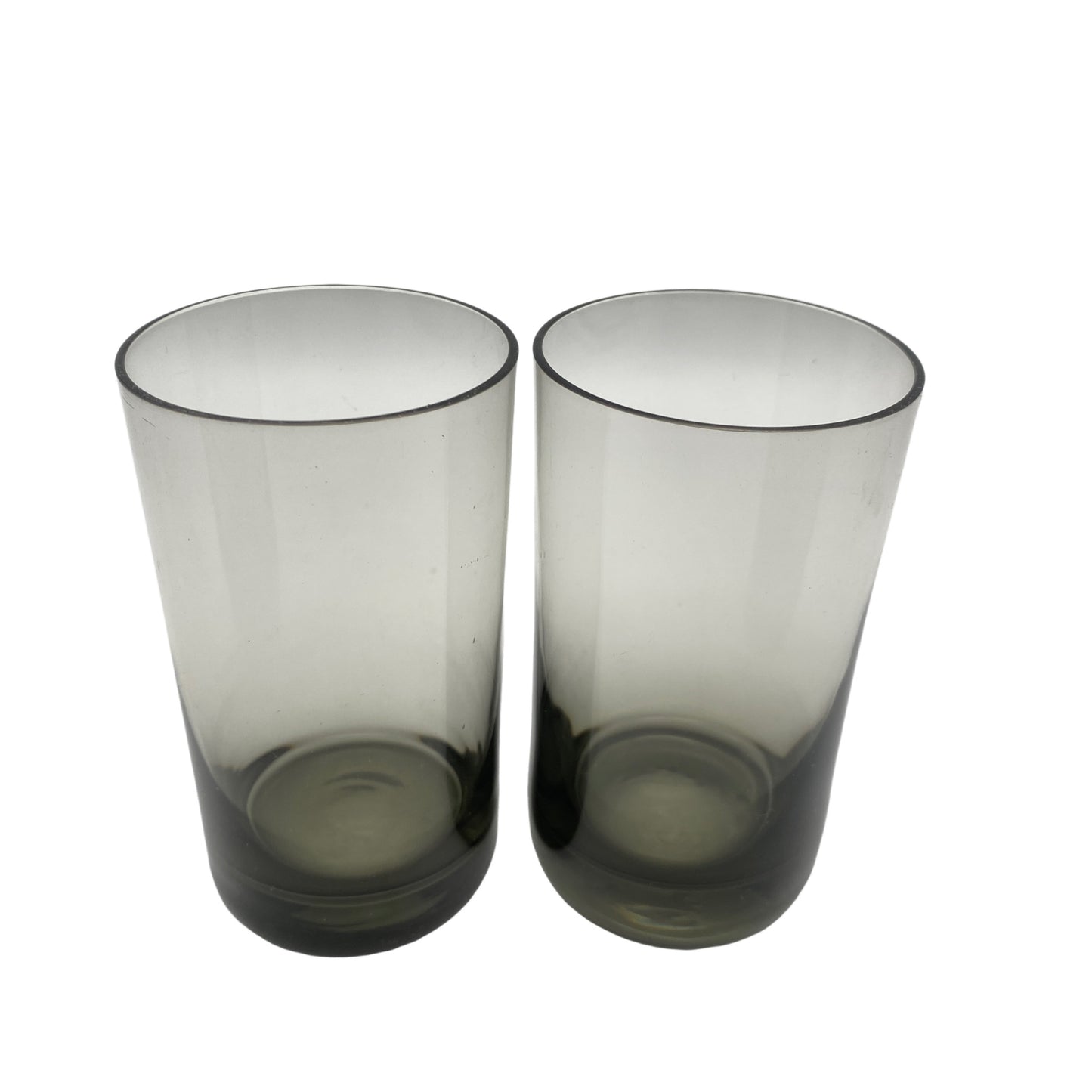 Wassergläser Rauchglas 60er 70er Jahre Vintage Mid Century Glas