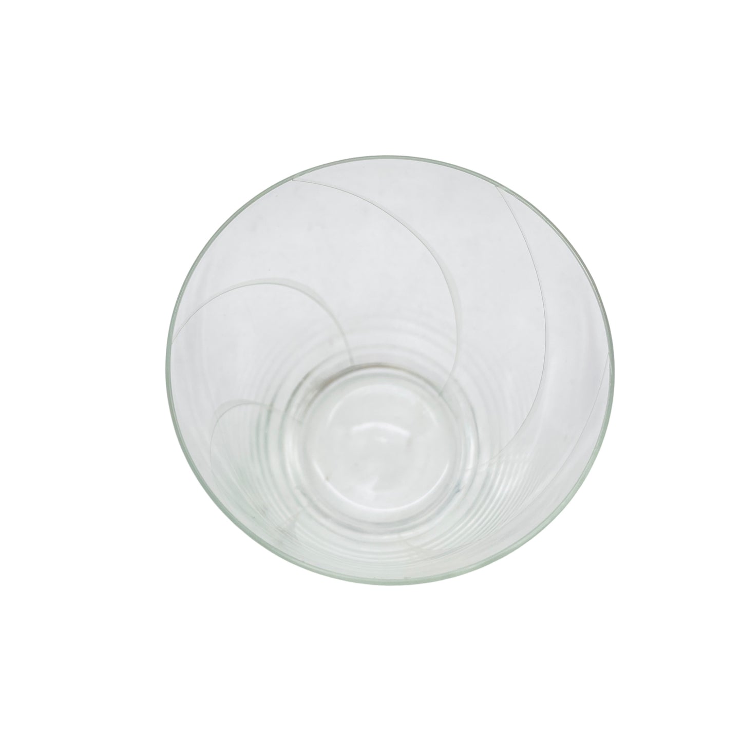 Wassergläser Vintage beschliffen Spiralen 50er 60er Mid Century Gläser