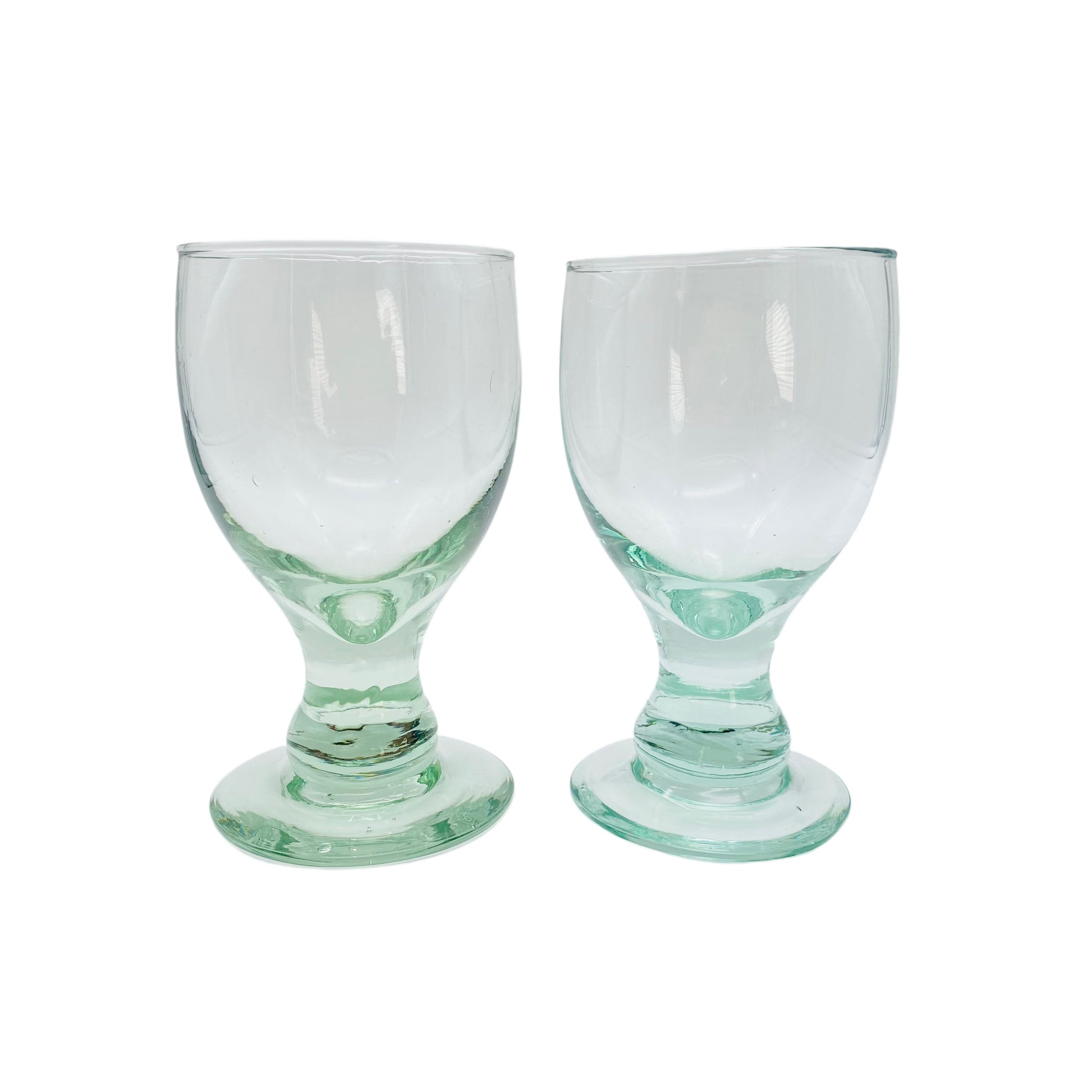 Weingläser Römer grünlich 2er Set Vintage grün