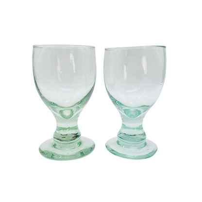 Weingläser Römer grünlich 2er Set Vintage grün