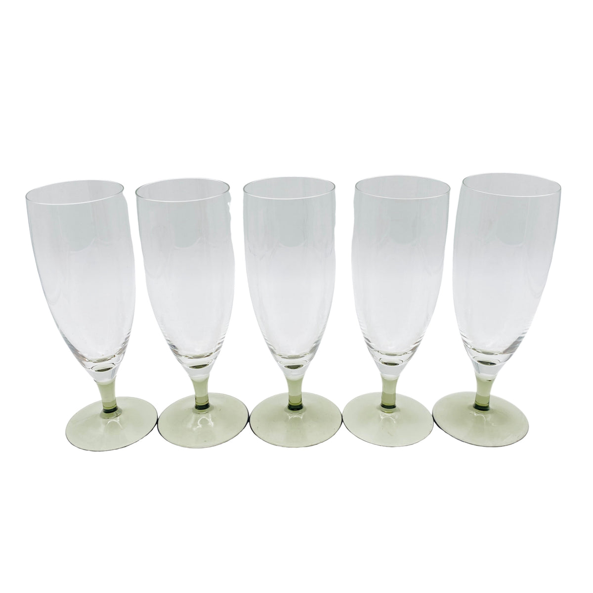 Vintage Weinglas Braun 5er Set H 15,7cm
