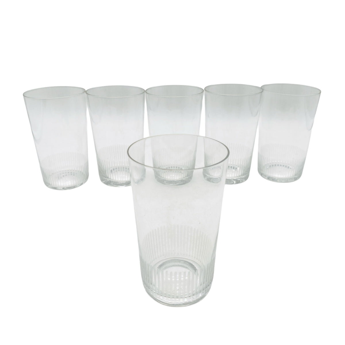 Zwiesel Wasserglas beschliffen Transparent