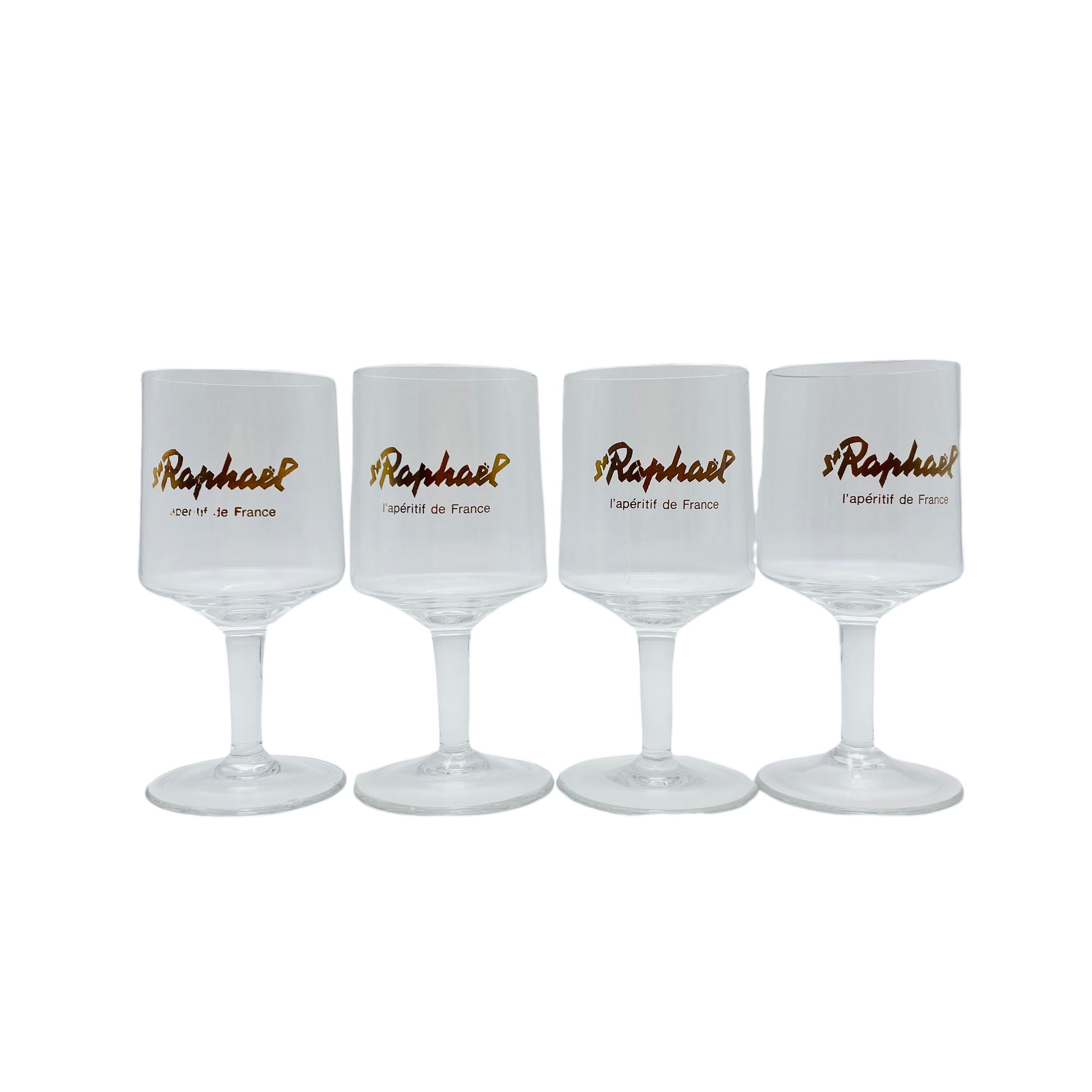 s`Raphael Aperitifgläser Likörgläser 50er 60er Jahre Mid Century Glas