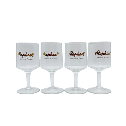 s`Raphael Aperitifgläser Likörgläser 50er 60er Jahre Mid Century Glas