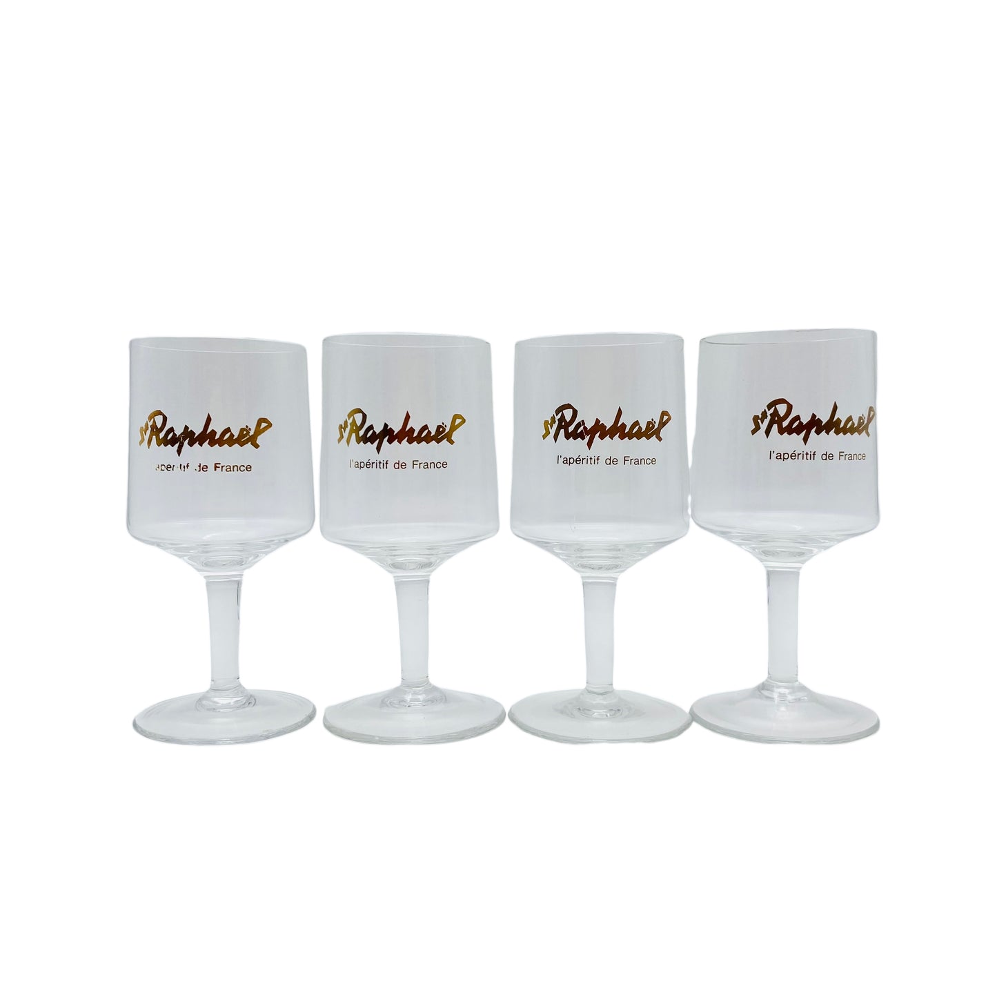 s`Raphael Aperitifgläser Likörgläser 50er 60er Jahre Mid Century Glas