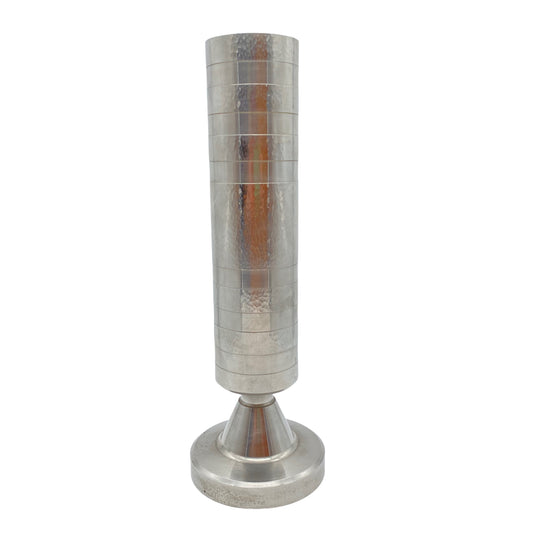 Edelstahl Vase sehr schwer 5 kg Vintage 70er 80er Jahre Ruhrgebiet