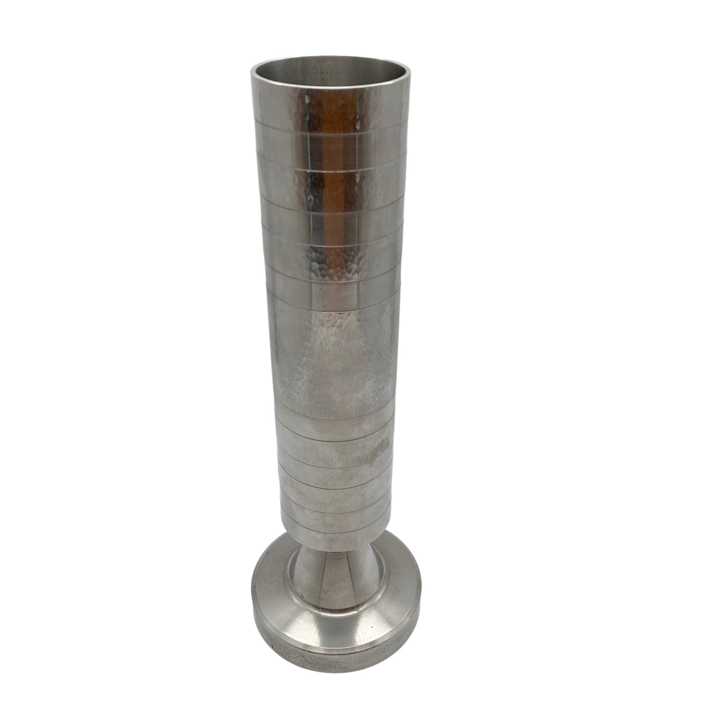 Edelstahl Vase sehr schwer 5 kg Vintage 70er 80er Jahre Ruhrgebiet
