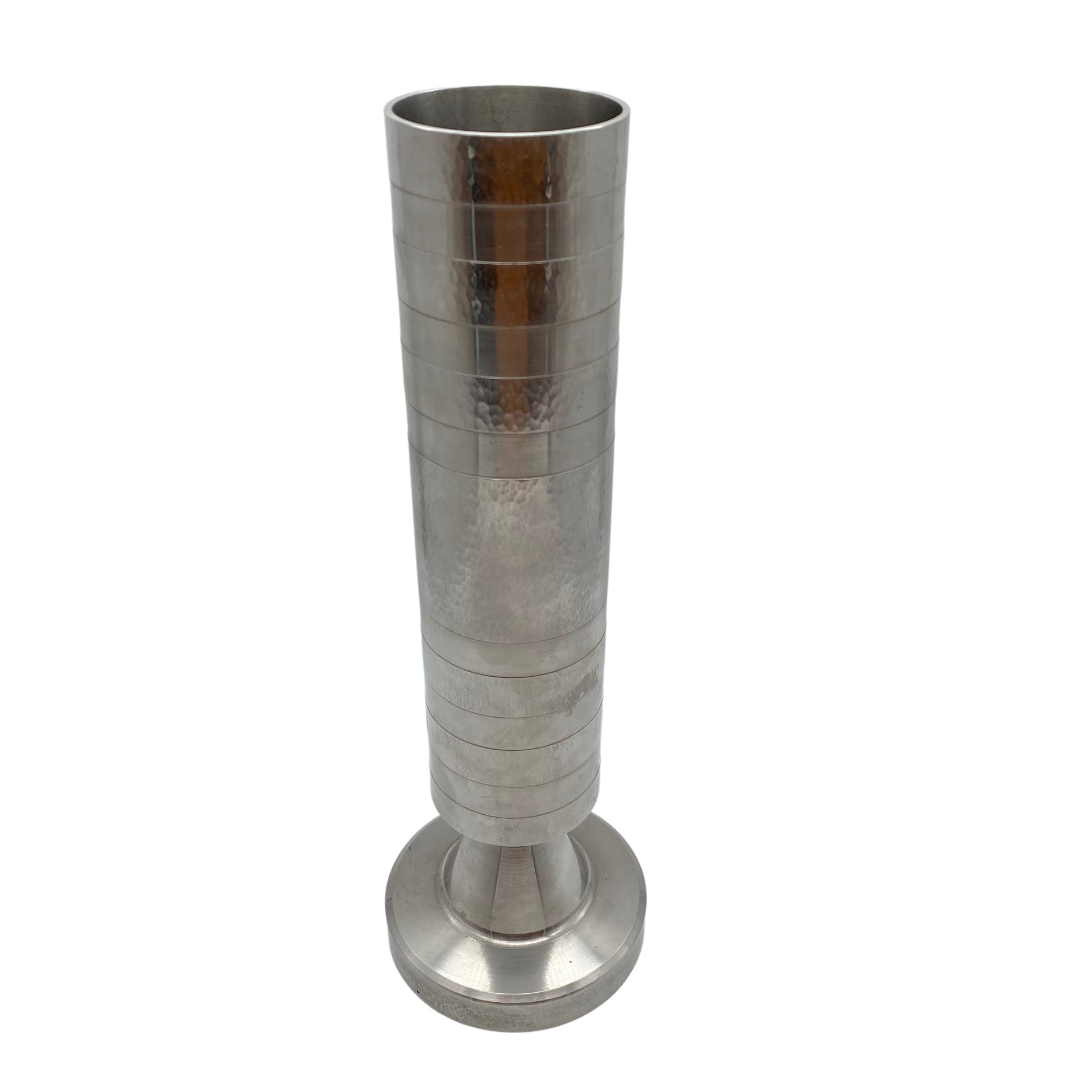Edelstahl Vase sehr schwer 5 kg Vintage 70er 80er Jahre Ruhrgebiet
