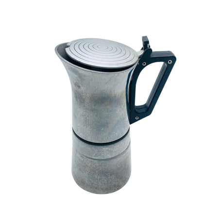 Espressokocher Mid Century 50er 60er Jahre Aluminium Vintage