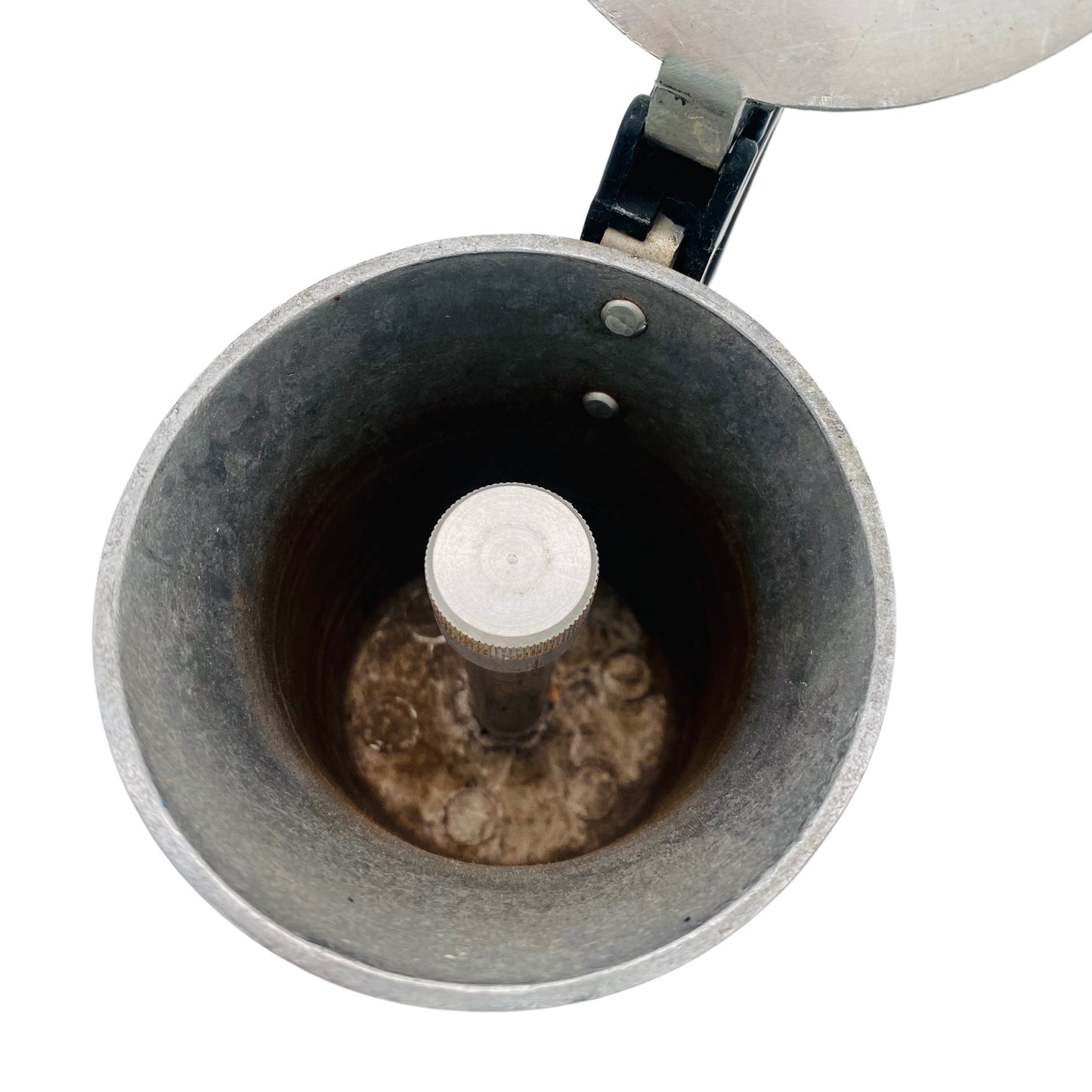 Espressokocher Mid Century 50er 60er Jahre Aluminium Vintage
