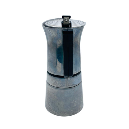 Espressokocher Mid Century 50er 60er Jahre Aluminium Vintage