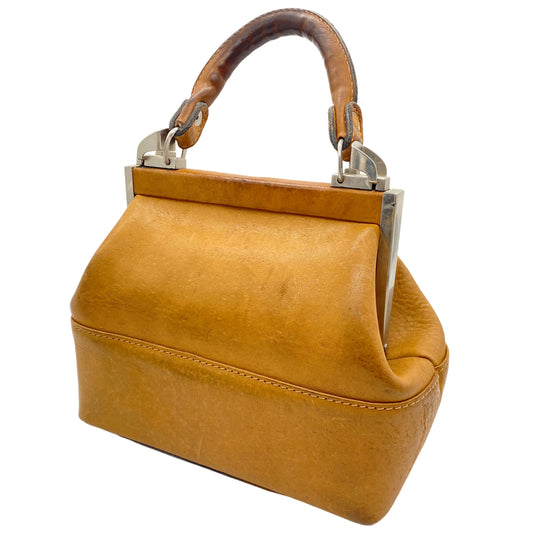 Handtasche Vintage Leder braun Tasche