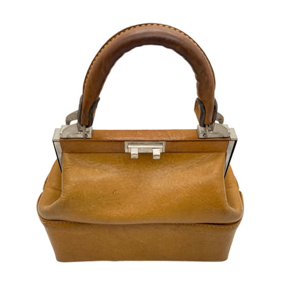 Handtasche Vintage Leder braun Tasche