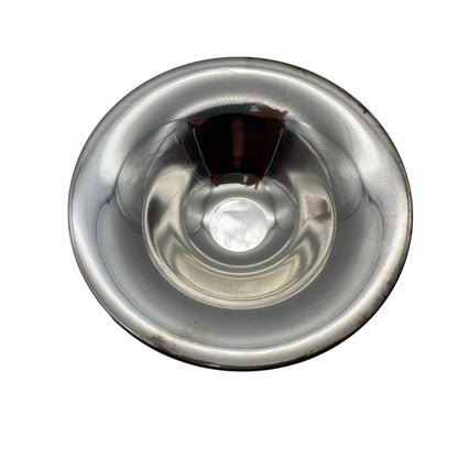 Schale versilbert Fußschale Vintage Design