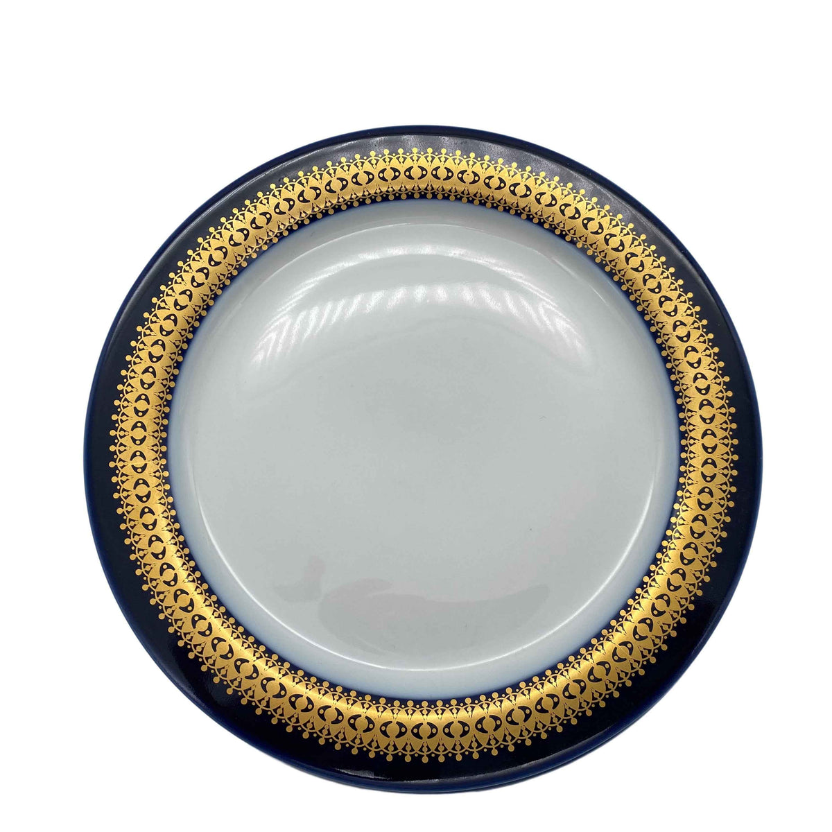 Thomas Teller Blau aus Porzellan 60er/70er