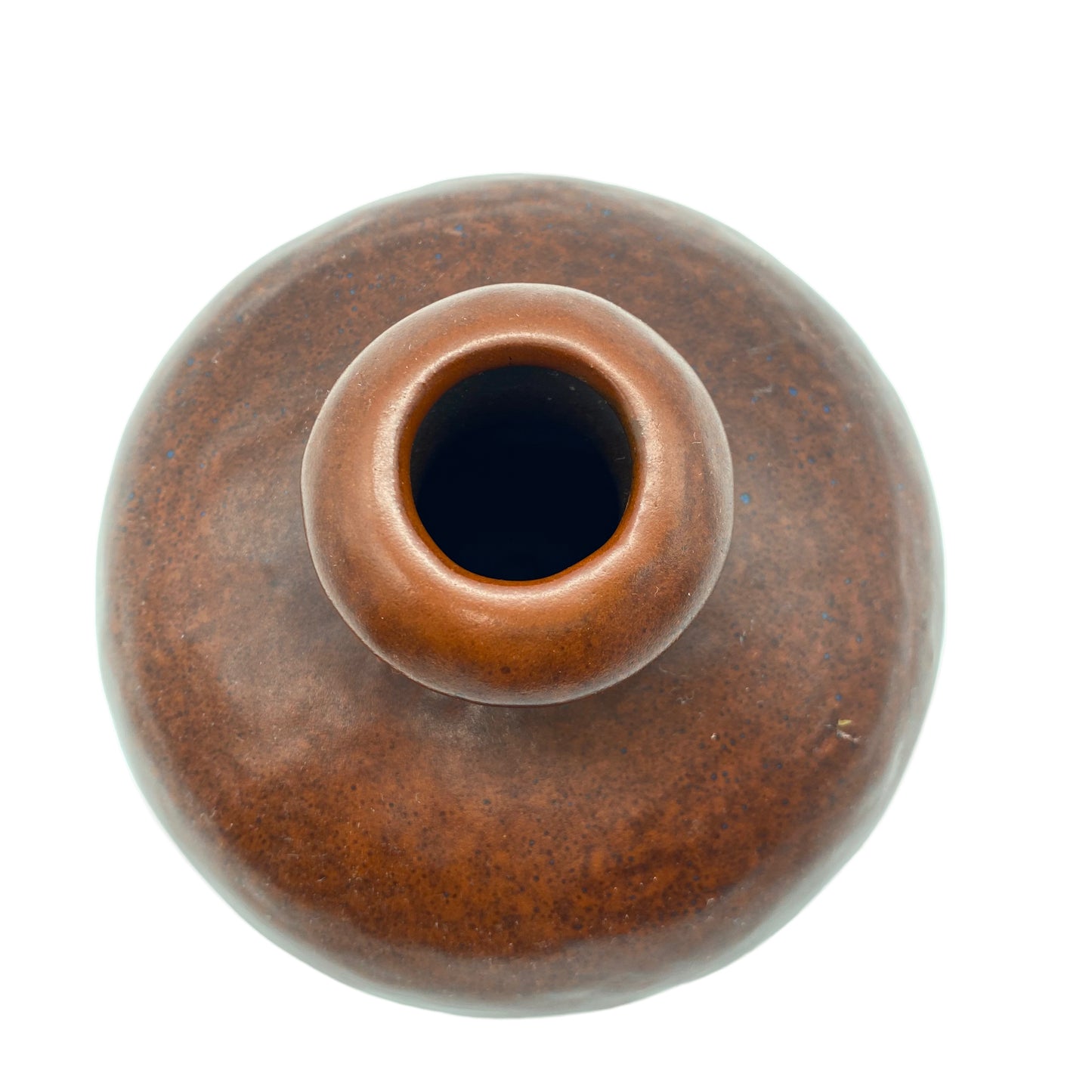 Vase Keramik braun Studiokeramik 60er 70er Vintage