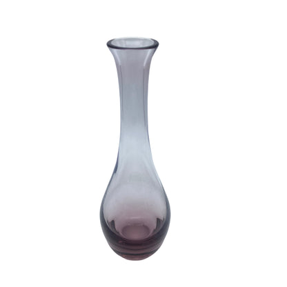 Vase Vintage lila Glas 60er 70er Jahre