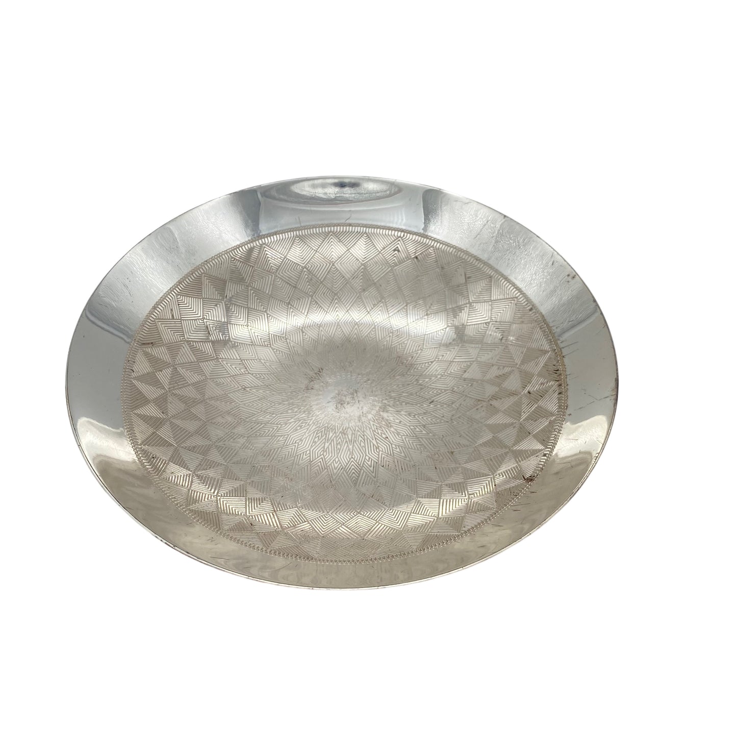 WMF Schale 50er 60er VINTAGE versilbert 15 cm Obstschale EPASS